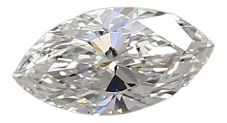 0.33 Carat D VVS1 Marquise Lab Diamond