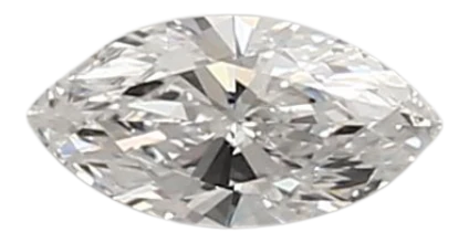 0.37 Carat D VVS2 Marquise Lab Diamond