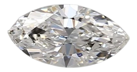 0.37 Carat E VVS2 Marquise Lab Diamond