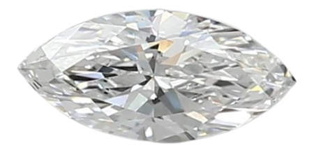 0.4 Carat D VVS2 Marquise Lab Diamond
