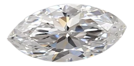 0.4 Carat E VVS2 Marquise Lab Diamond