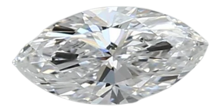 0.41 Carat D VVS2 Marquise Lab Diamond