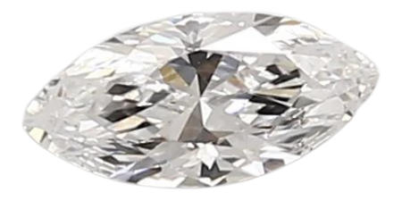 0.42 Carat D VVS1 Marquise Lab Diamond