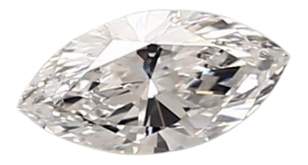 0.42 Carat F VVS2 Marquise Lab Diamond
