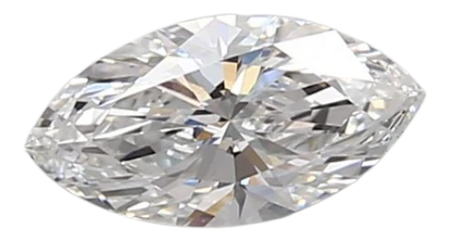 0.43 Carat D VVS2 Marquise Lab Diamond