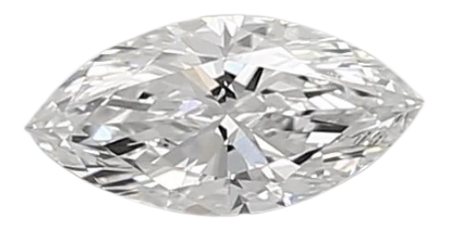 0.53 Carat E VVS2 Marquise Lab Diamond