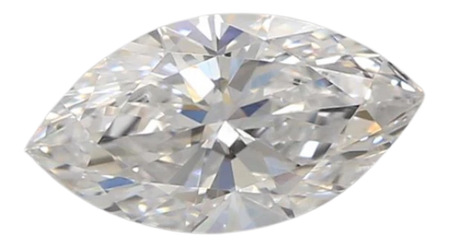 0.53 Carat E VVS2 Marquise Lab Diamond