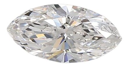 0.54 Carat D VS2 Marquise Lab Diamond