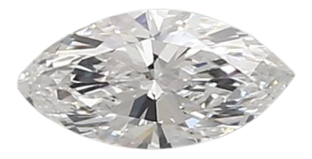 0.54 Carat E VVS2 Marquise Lab Diamond