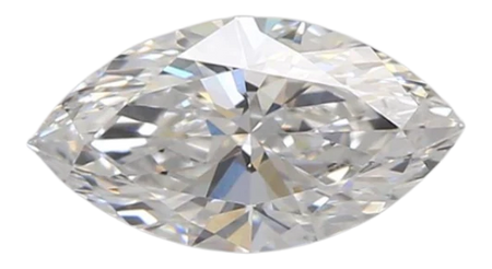 0.55 Carat D VVS2 Marquise Lab Diamond