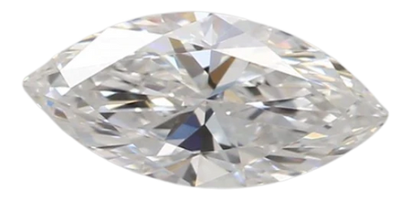 0.57 Carat D VVS2 Marquise Lab Diamond