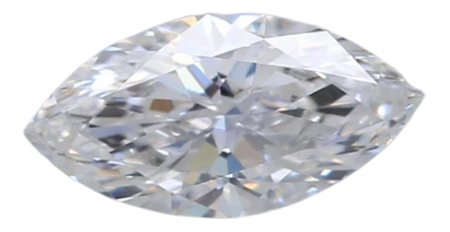 0.57 Carat D VVS2 Marquise Lab Diamond