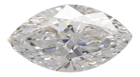 0.58 Carat D VVS2 Marquise Lab Diamond