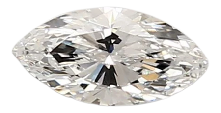 0.58 Carat E VVS2 Marquise Lab Diamond