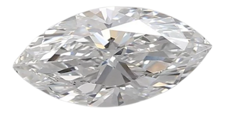 0.97 Carat D VVS2 Marquise Lab Diamond