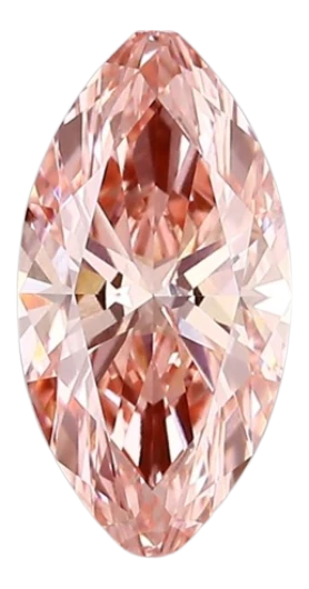 1.15 Carat Pink VVS2 Marquise Lab Diamond
