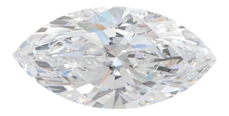 1.53 Carat D VVS1 Marquise Lab Diamond