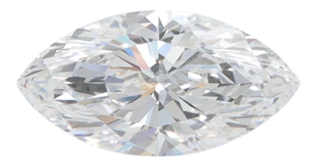 1.53 Carat D VVS1 Marquise Lab Diamond
