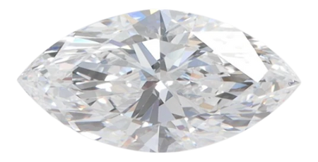 1.54 Carat D VVS1 Marquise Lab Diamond