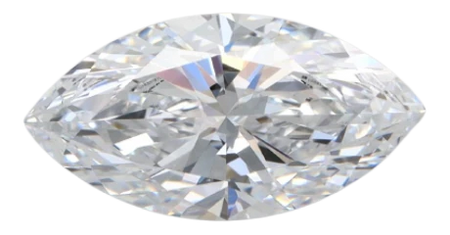 1.56 Carat D VVS1 Marquise Lab Diamond