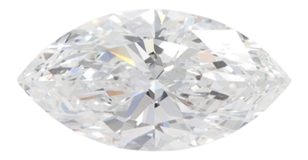 1.56 Carat D VVS1 Marquise Lab Diamond