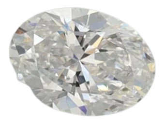 0.34 Carat D VS1 Oval Lab Diamond