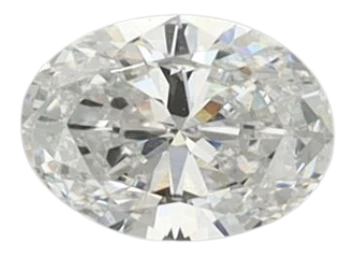 0.36 Carat D VS1 Oval Lab Diamond