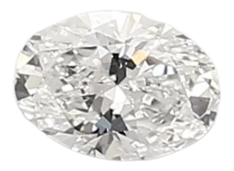 0.36 Carat D VS1 Oval Lab Diamond
