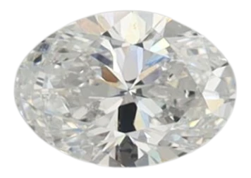 0.37 Carat D VS1 Oval Lab Diamond
