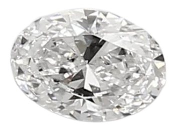 0.37 Carat E VS1 Oval Lab Diamond