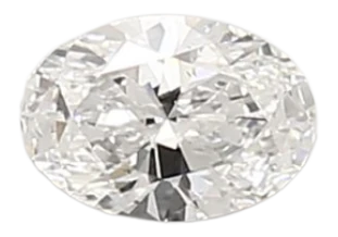 0.37 Carat E VS2 Oval Lab Diamond