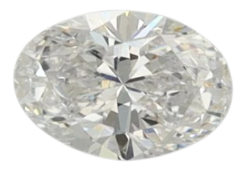0.37 Carat D VVS2 Oval Lab Diamond
