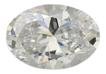 0.37 Carat D VVS2 Oval Lab Diamond