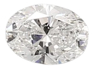 0.38 Carat E VS2 Oval Lab Diamond