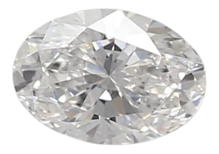 0.38 Carat E VVS2 Oval Lab Diamond