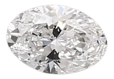 0.39 Carat D VVS2 Oval Lab Diamond