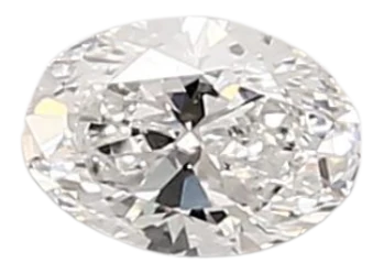0.39 Carat E VVS2 Oval Lab Diamond
