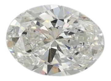 0.39 Carat E VVS2 Oval Lab Diamond