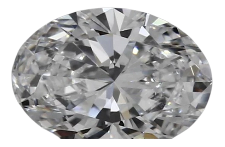 0.42 Carat E VVS1 Oval Lab Diamond