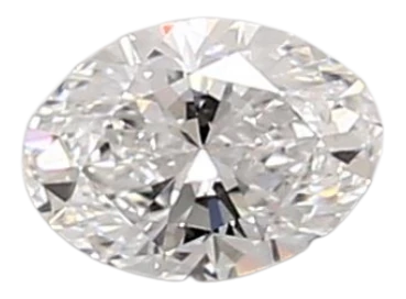 0.42 Carat D VVS2 Oval Lab Diamond