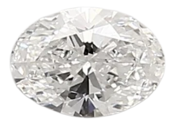 0.42 Carat D VVS2 Oval Lab Diamond