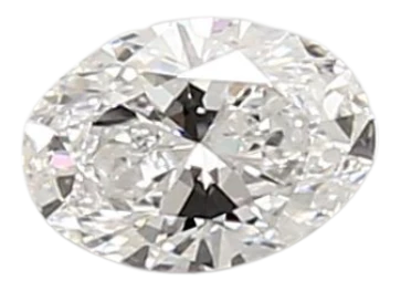 0.43 Carat D VS1 Oval Lab Diamond