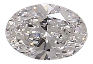 0.43 Carat E VVS1 Oval Lab Diamond