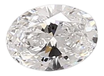 0.44 Carat D VVS2 Oval Lab Diamond