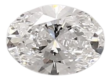 0.44 Carat D VVS2 Oval Lab Diamond