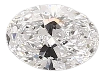 0.44 Carat D VVS2 Oval Lab Diamond