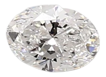 0.44 Carat E VVS2 Oval Lab Diamond