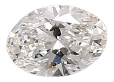 0.44 Carat E VVS2 Oval Lab Diamond