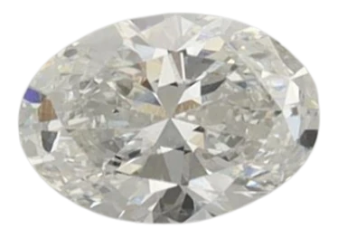 0.44 Carat F VVS2 Oval Lab Diamond
