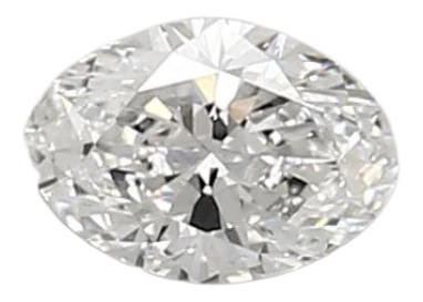 0.45 Carat D VS1 Oval Lab Diamond